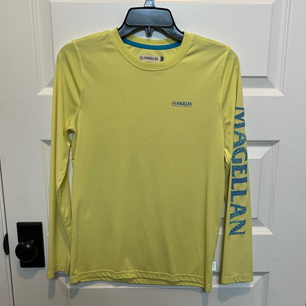 Yellow boys classic fits long sleeve fish gear